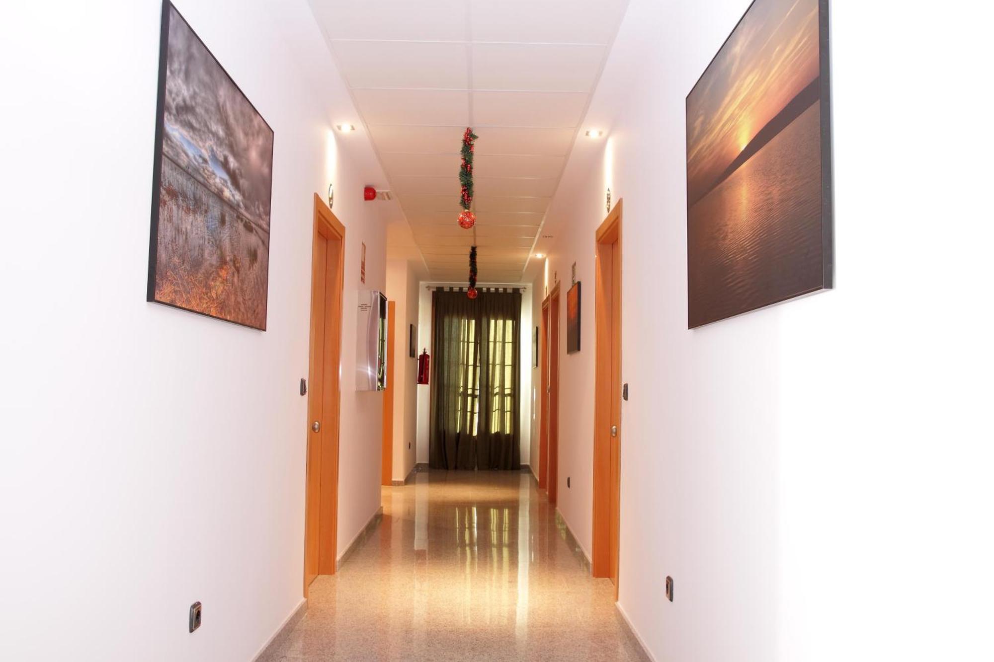 Hotel Albanta La Lantejuela Bagian luar foto
